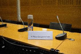 Hearing of Pierre-Edouard Sterin at the National Assembly - Paris