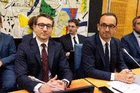 Hearing of Pierre-Edouard Sterin at the National Assembly - Paris