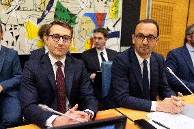 Hearing of Pierre-Edouard Sterin at the National Assembly - Paris