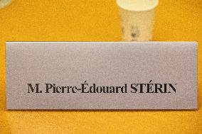 Hearing of Pierre-Edouard Sterin at the National Assembly - Paris