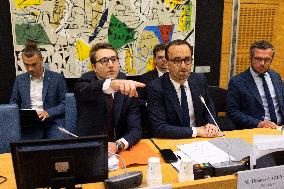 Hearing of Pierre-Edouard Sterin at the National Assembly - Paris