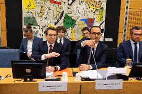 Hearing of Pierre-Edouard Sterin at the National Assembly - Paris
