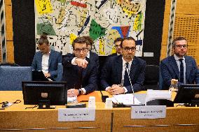 Hearing of Pierre-Edouard Sterin at the National Assembly - Paris