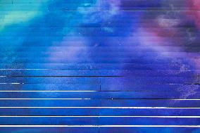 Art installation Echo by Elsa Tomkowiak at the National Assembly - Paris