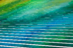 Art installation Echo by Elsa Tomkowiak at the National Assembly - Paris