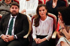 Queen Letizia Presides Over the World Red Cross and Red Crescent Day - Murcia