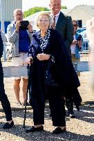 Princess Beatrixs Visit to Sea Rescue Society - Stellendam