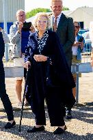 Princess Beatrixs Visit to Sea Rescue Society - Stellendam