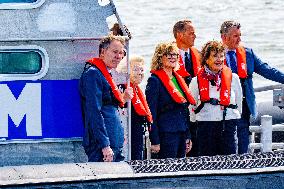 Princess Beatrixs Visit to Sea Rescue Society - Stellendam