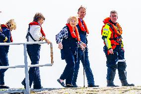Princess Beatrixs Visit to Sea Rescue Society - Stellendam