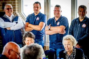 Princess Beatrixs Visit to Sea Rescue Society - Stellendam