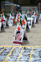 Rally Against Executions In Iran - Paris