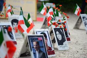 Rally Against Executions In Iran - Paris