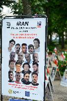 Rally Against Executions In Iran - Paris