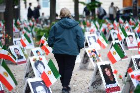 Rally Against Executions In Iran - Paris