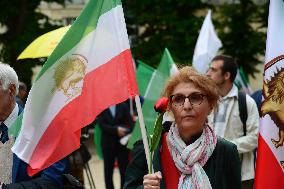 Rally Against Executions In Iran - Paris