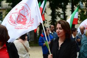 Rally Against Executions In Iran - Paris