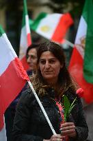 Rally Against Executions In Iran - Paris