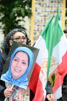 Rally Against Executions In Iran - Paris