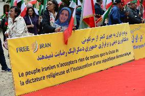 Rally Against Executions In Iran - Paris