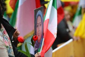 Rally Against Executions In Iran - Paris