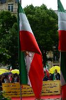 Rally Against Executions In Iran - Paris
