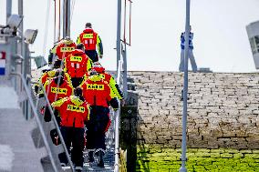Princess Beatrix s Visit to Sea Rescue Society - Stellendam