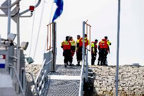 Princess Beatrix s Visit to Sea Rescue Society - Stellendam