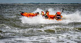 Princess Beatrix s Visit to Sea Rescue Society - Stellendam