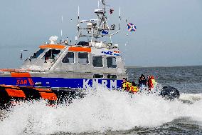 Princess Beatrix s Visit to Sea Rescue Society - Stellendam
