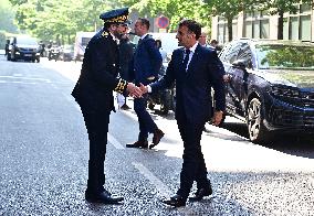 Macron Visits EMCO Headquarters in Nanterre