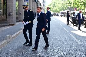 Macron Visits EMCO Headquarters in Nanterre