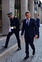 Macron Visits EMCO Headquarters in Nanterre