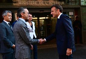 Macron Visits EMCO Headquarters in Nanterre