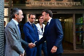 Macron Visits EMCO Headquarters in Nanterre