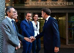 Macron Visits EMCO Headquarters in Nanterre