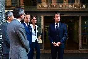 Macron Visits EMCO Headquarters in Nanterre