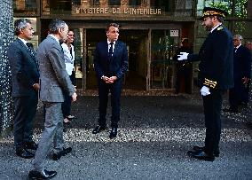 Macron Visits EMCO Headquarters in Nanterre