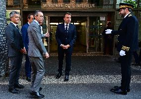 Macron Visits EMCO Headquarters in Nanterre
