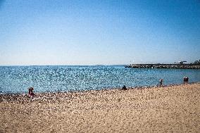 Chornomorka Beach in Odesa