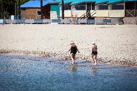 Chornomorka Beach in Odesa
