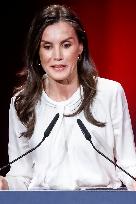 Queen Letizia At World Red Cross and Red Crescent Day - Murcia