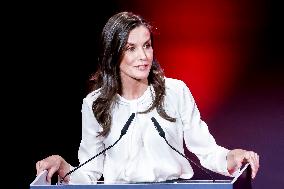 Queen Letizia At World Red Cross and Red Crescent Day - Murcia