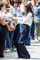 Queen Letizia At World Red Cross and Red Crescent Day - Murcia