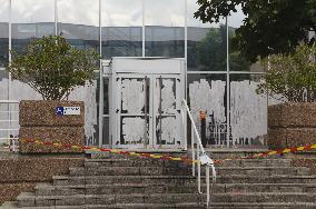 Axa Headquarters Targeted by Extinction Rebellion - Nantes