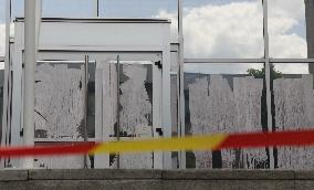 Axa Headquarters Targeted by Extinction Rebellion - Nantes