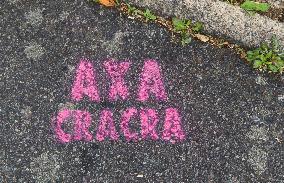 Axa Headquarters Targeted by Extinction Rebellion - Nantes