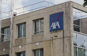 Axa Headquarters Targeted by Extinction Rebellion - Nantes
