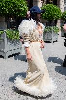 Kim Kardashion Leaves Hotel Ritz - Paris
