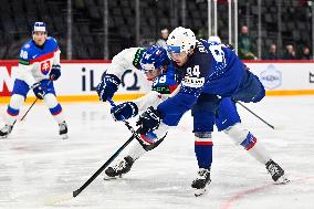 ICE HOCKEY WC SLOVAKIA-FRANCE